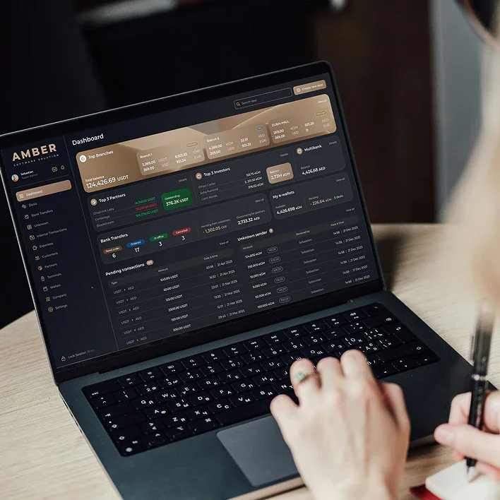 Amber desktop operations platform in day-to-day use
