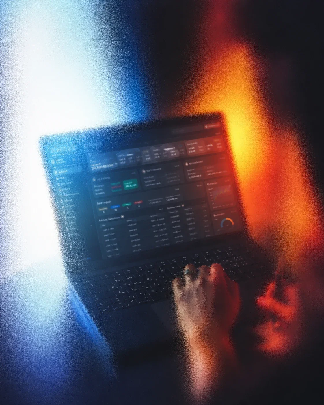 Designer working on a digital product interface